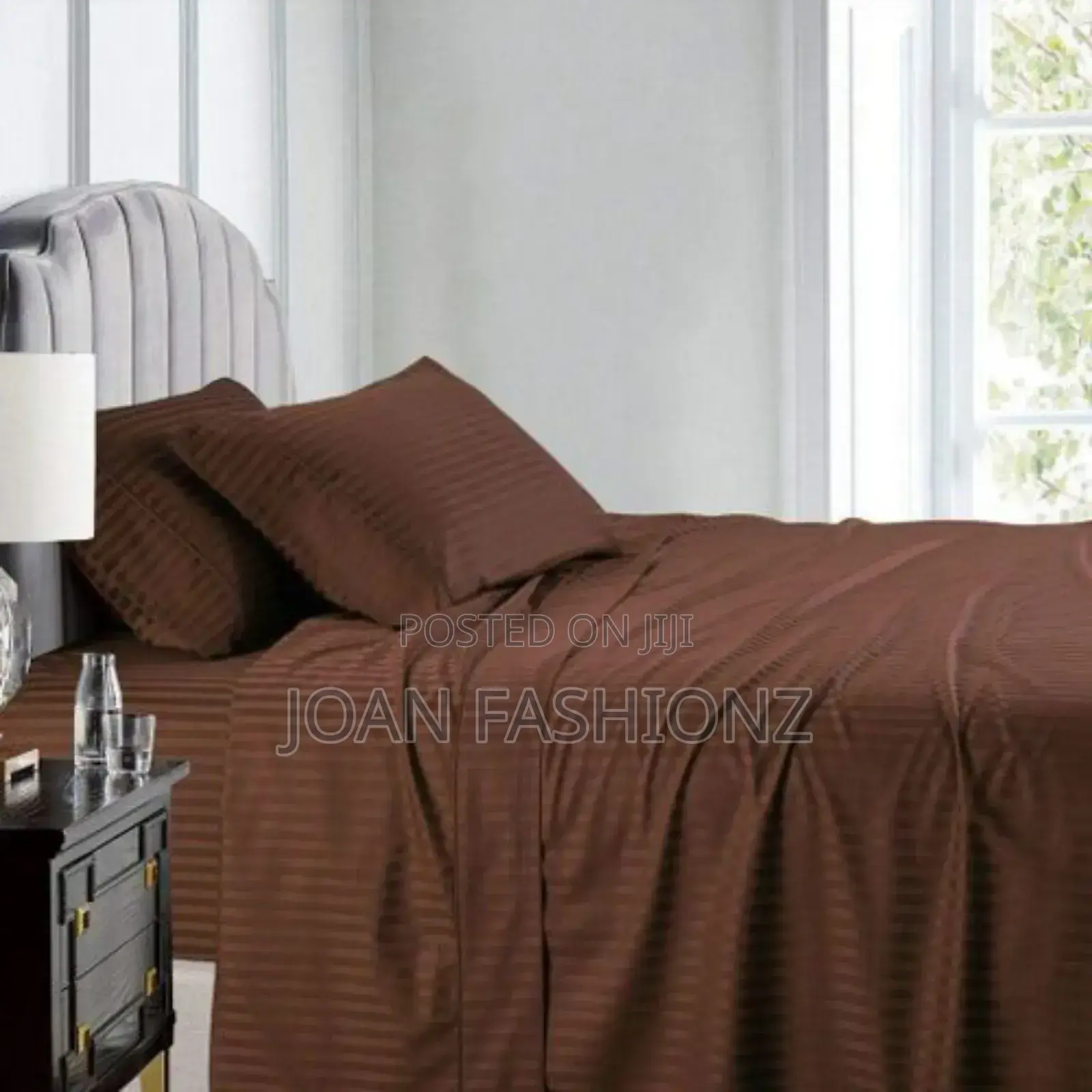 Bed Sheets With Pillow Cases-Brown