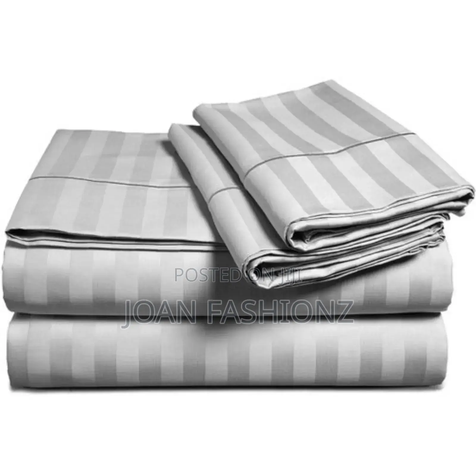Cotton Bedsheets Set of 4 PCS-Gray