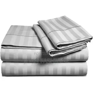 Cotton Bedsheets Set of 4 PCS-Gray