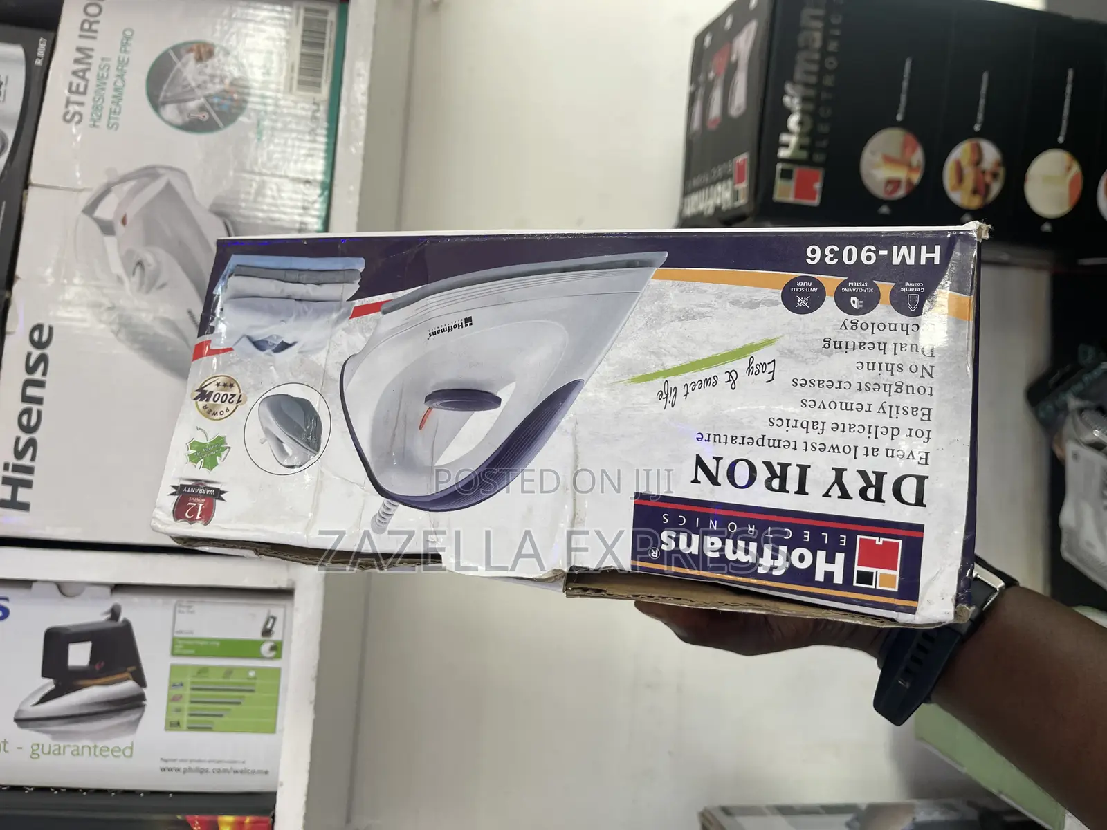 Hoffman Dry Iron Box