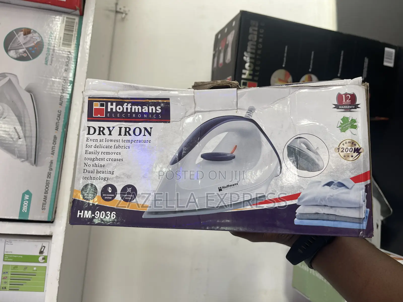Hoffman Dry Iron Box