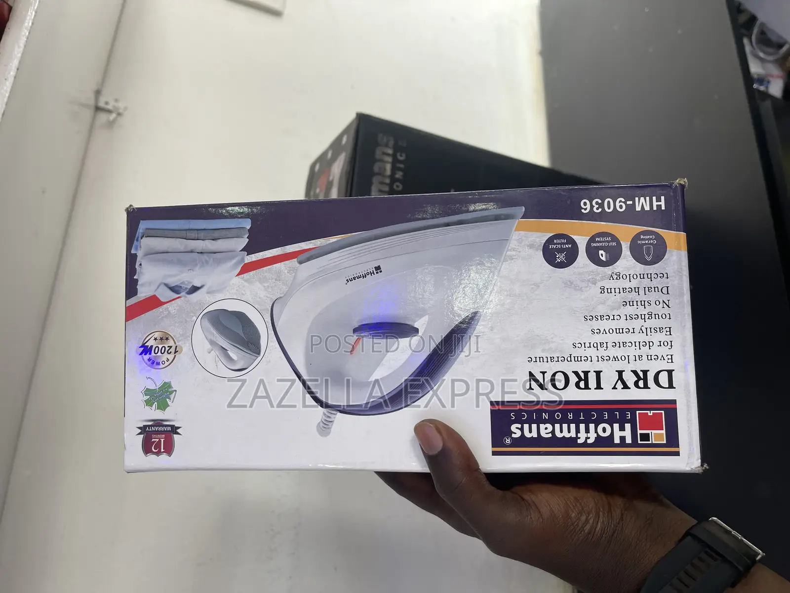 Hoffman Dry Iron Box