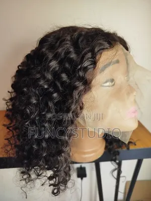 Deep Curl Human Hair Wig