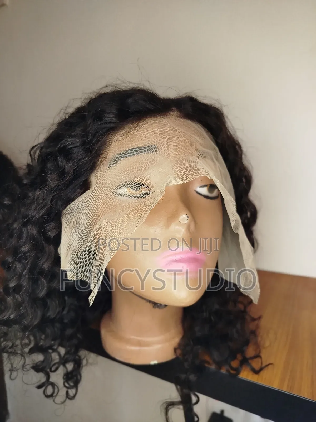 Deep Curl Human Hair Wig