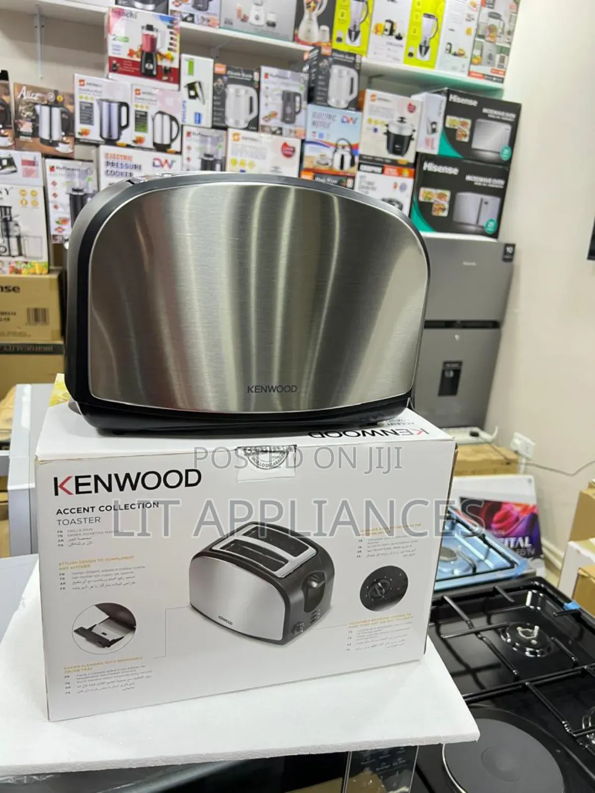 Original Kenwood Bread Toaster 2 Slice.