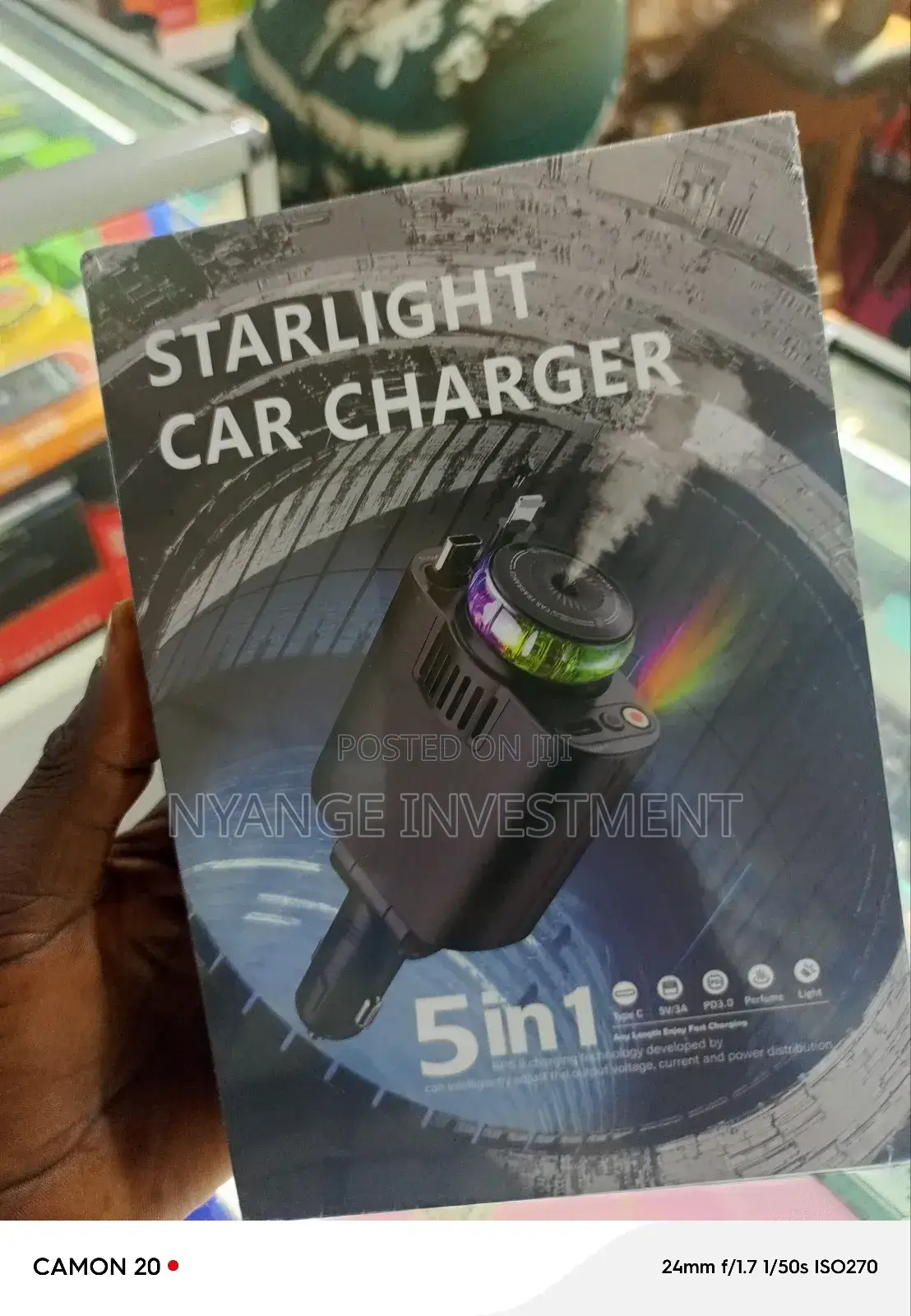Starlite Car Charger. 5in1 Car Charger
