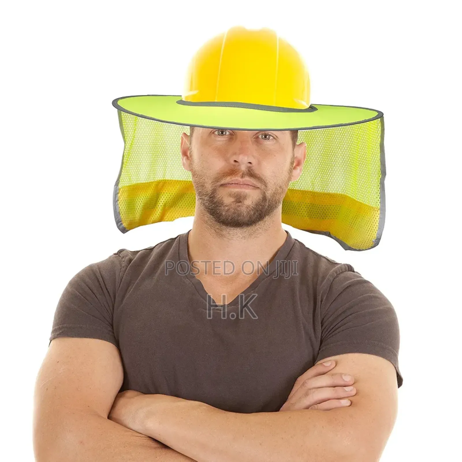 Hard Hat Sun Shield