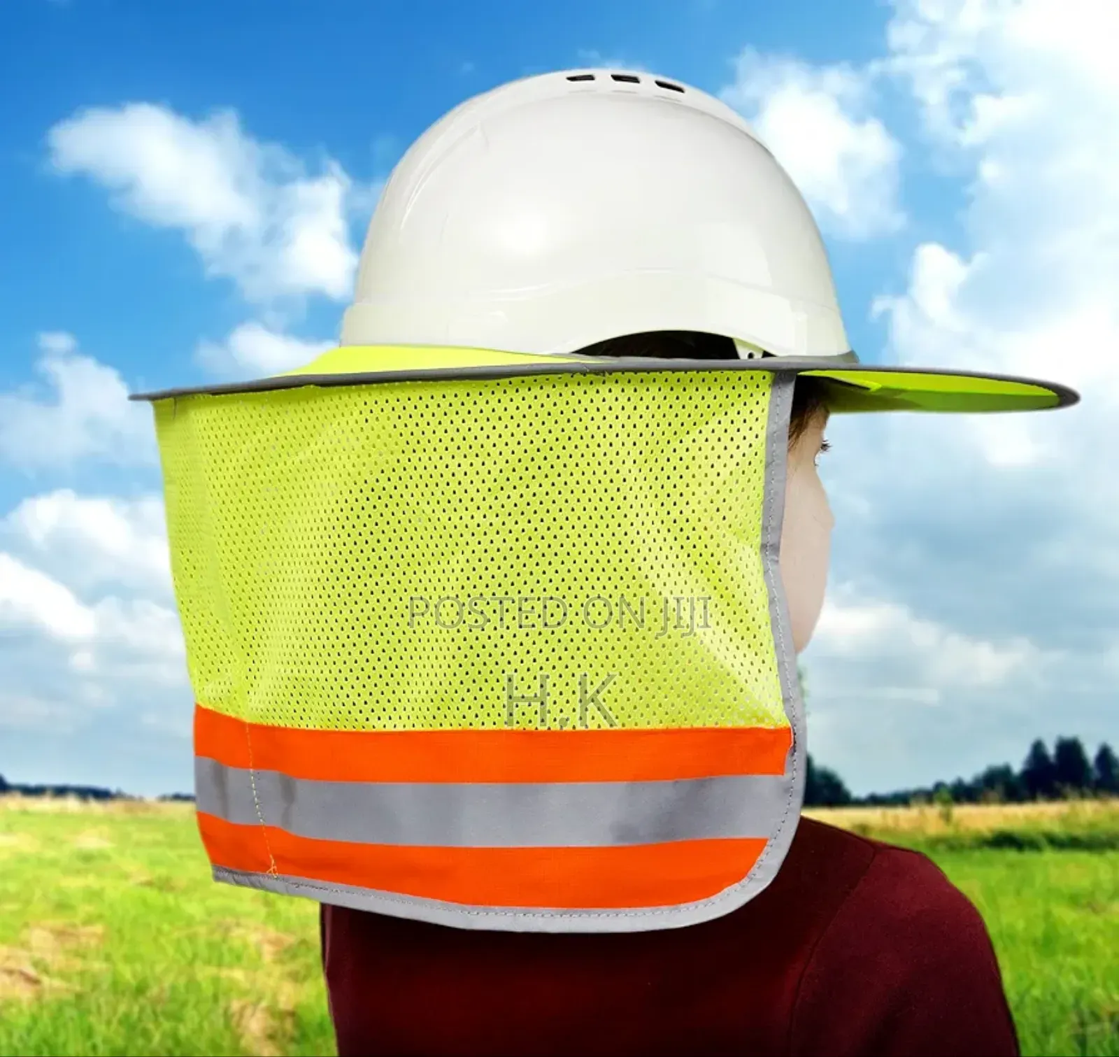 Hard Hat Sun Shield