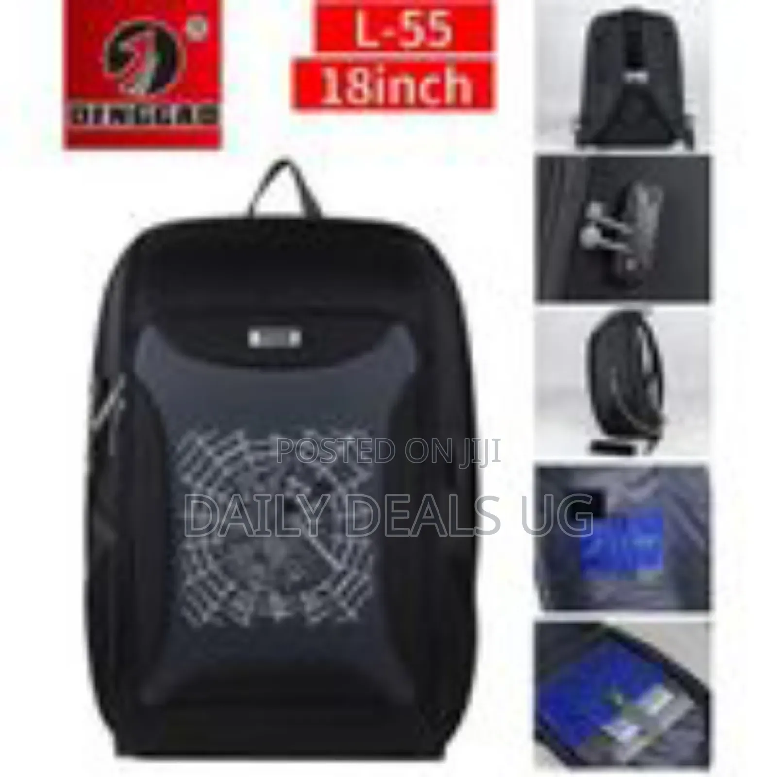 Anti Theft Multi-Design Travel Laptop Student Bookbag Backpack 18inch