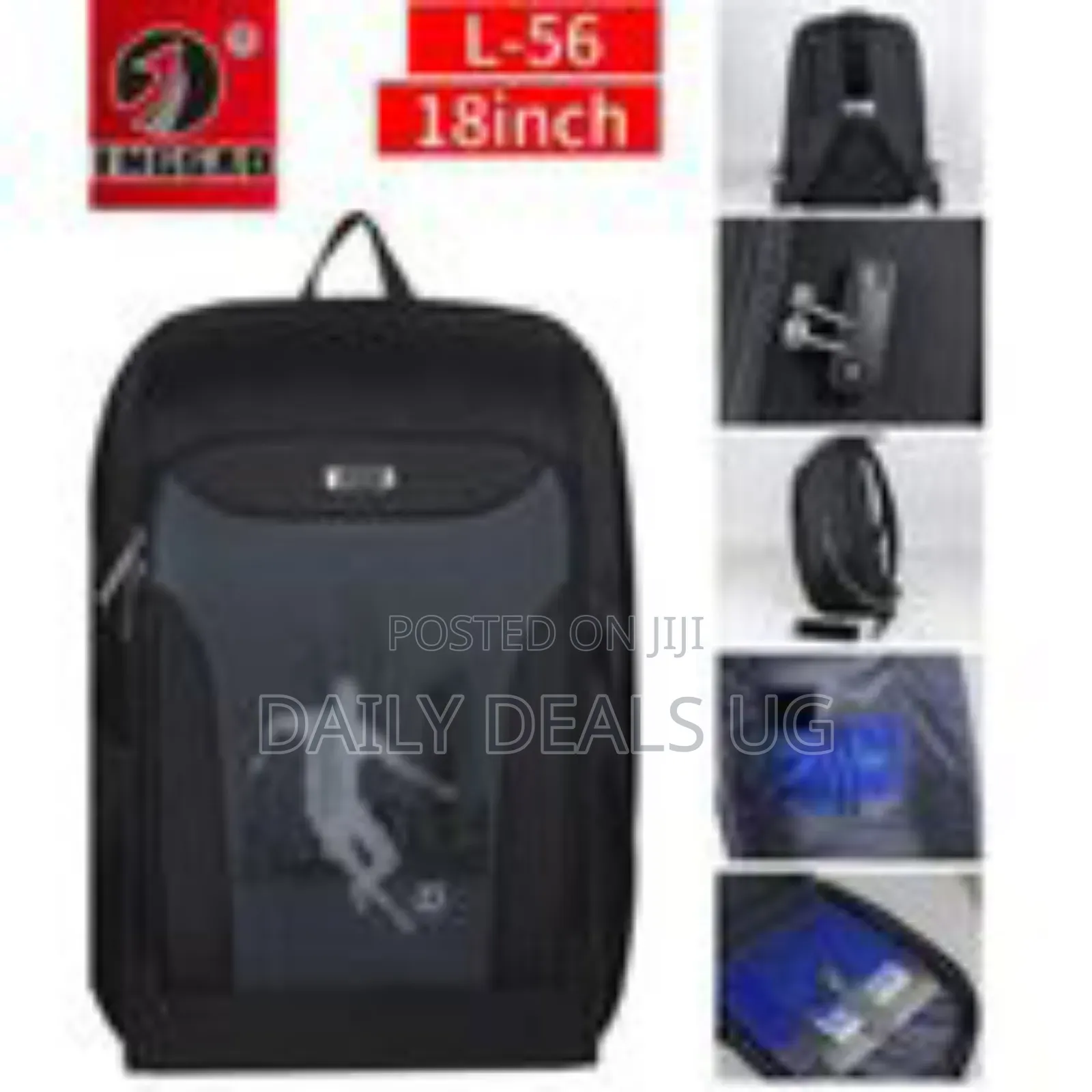 Anti Theft Multi-Design Travel Laptop Student Bookbag Backpack 18inch