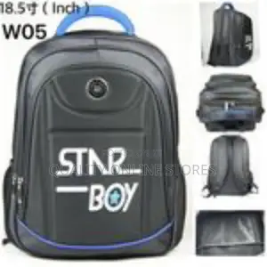 Star Boy Anti Theft Travel Laptop Student Bookbag Backpack Bag18.Ulti