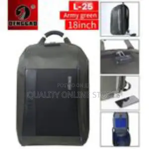 Denggao Anti Theft Travel Laptop Student Bookbag Backpack Bag18 Inch