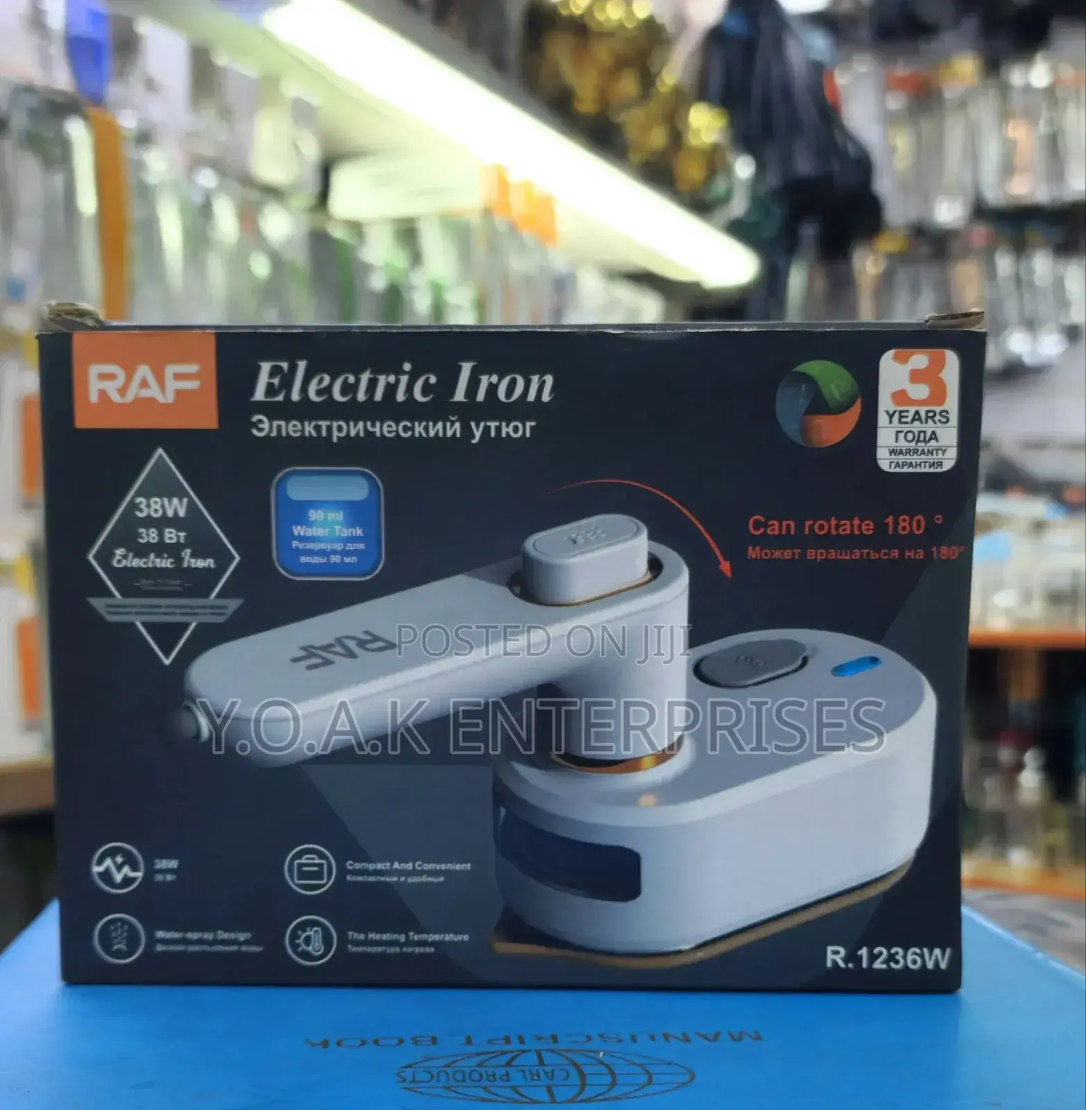 Raf Portable Steam Iron