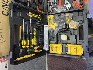 Rechargeable Mini Drill Set Three-Function Impact Screwdriver