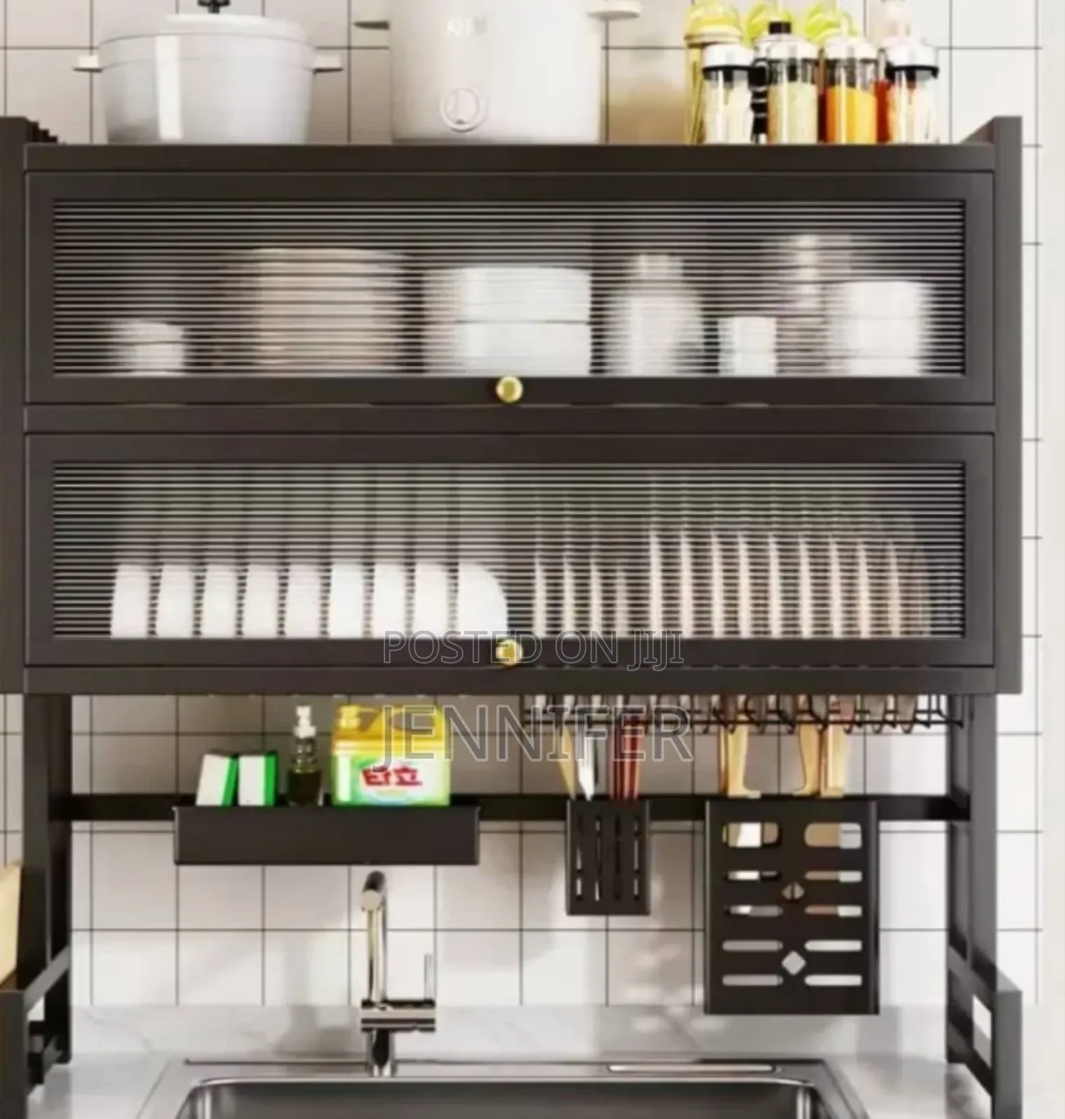 Over the Sink Dish Drying Rack