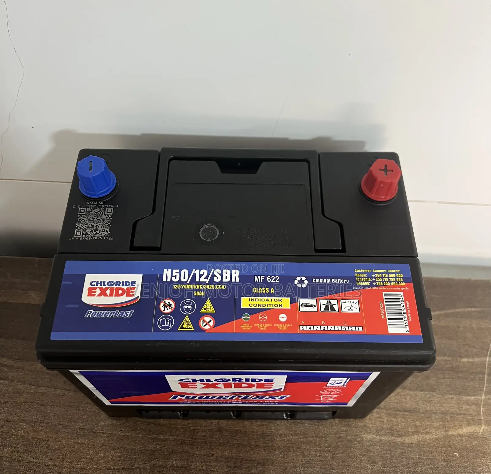 N50 Power Last Maintainance Free Car Battery