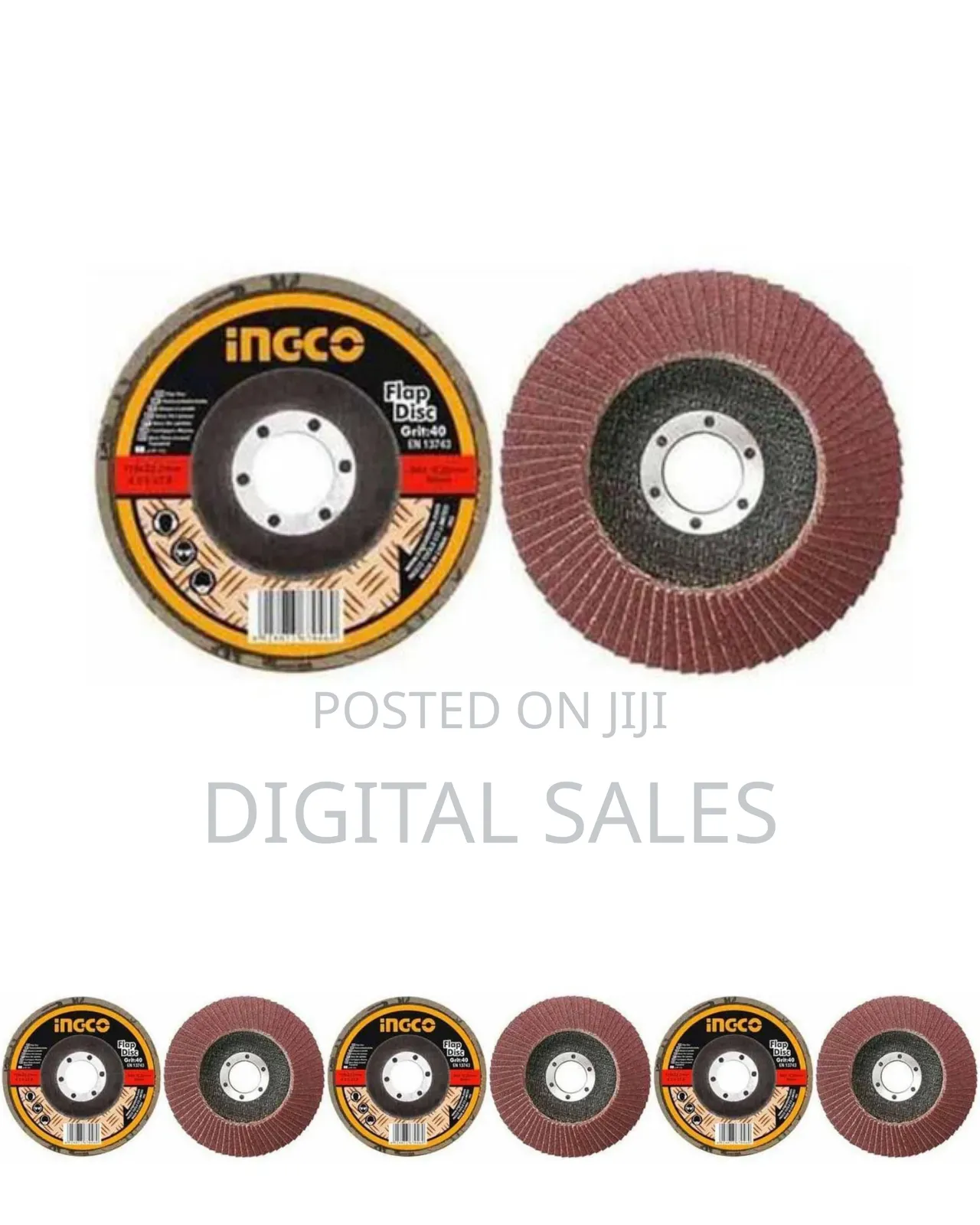Ingco Fd1153 - Flap Disc - Orange