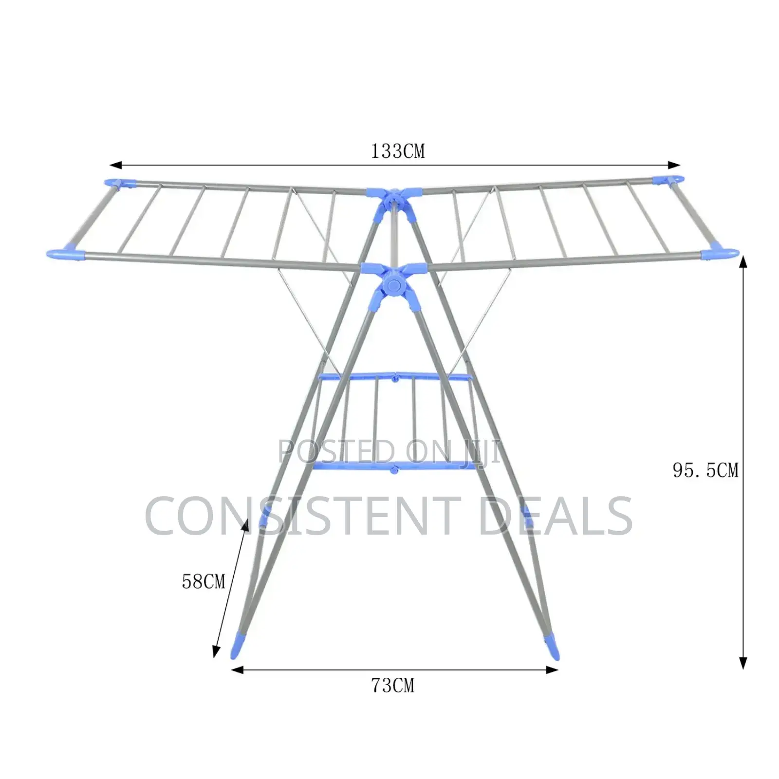 Foldable Outdoor Clothes Drying Rack