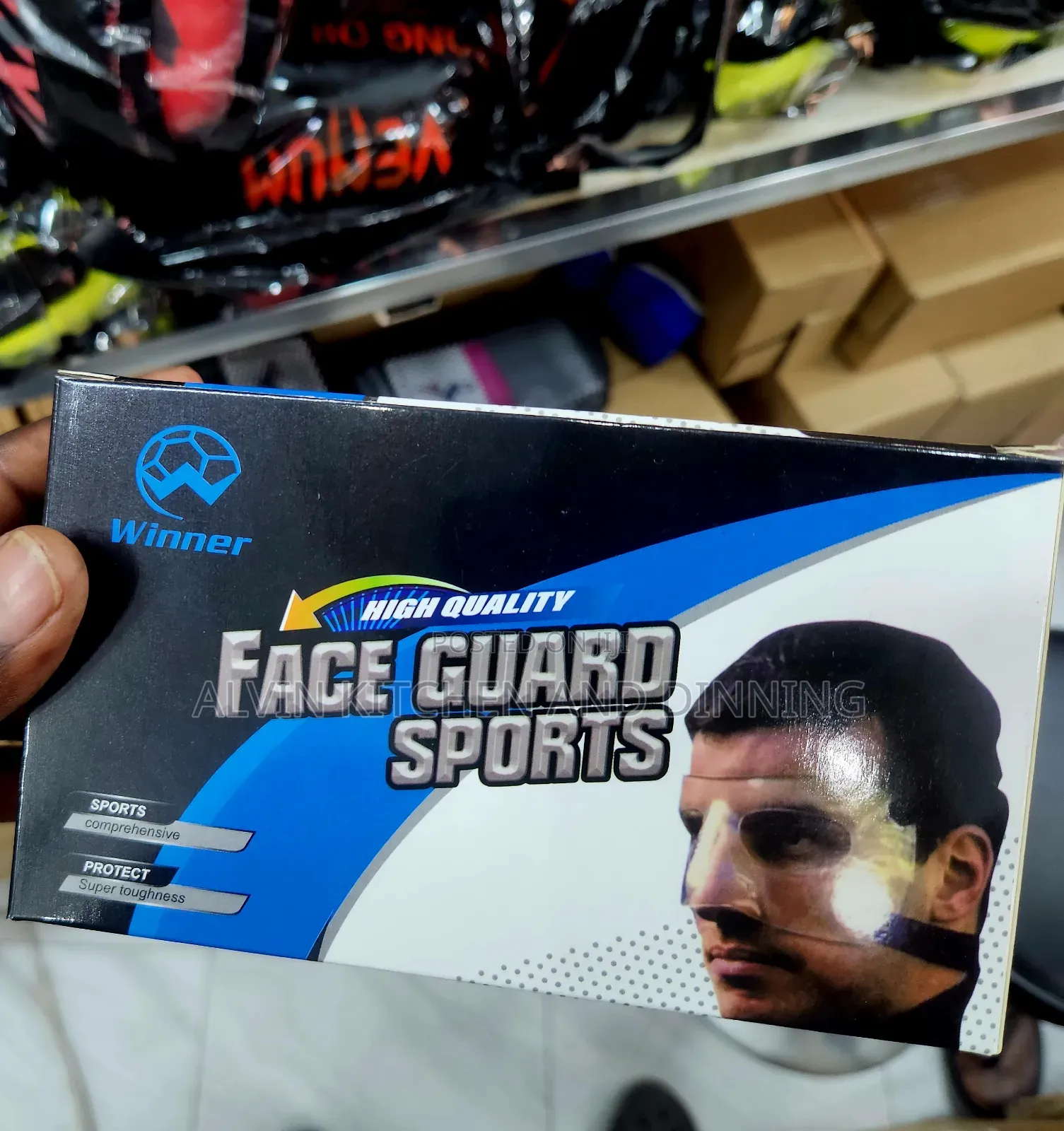 Face Guard/ Nose Guard With Face Shield Mask