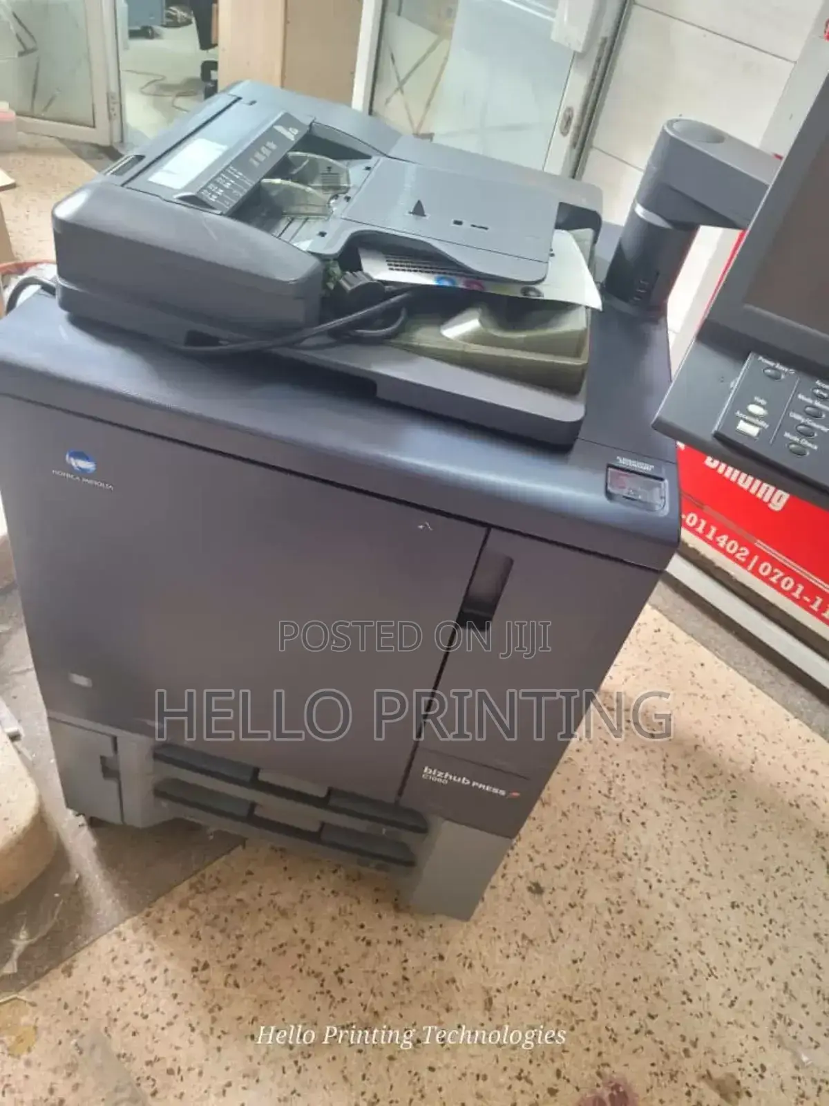 Game Changing -Bizhub C1060 Press.