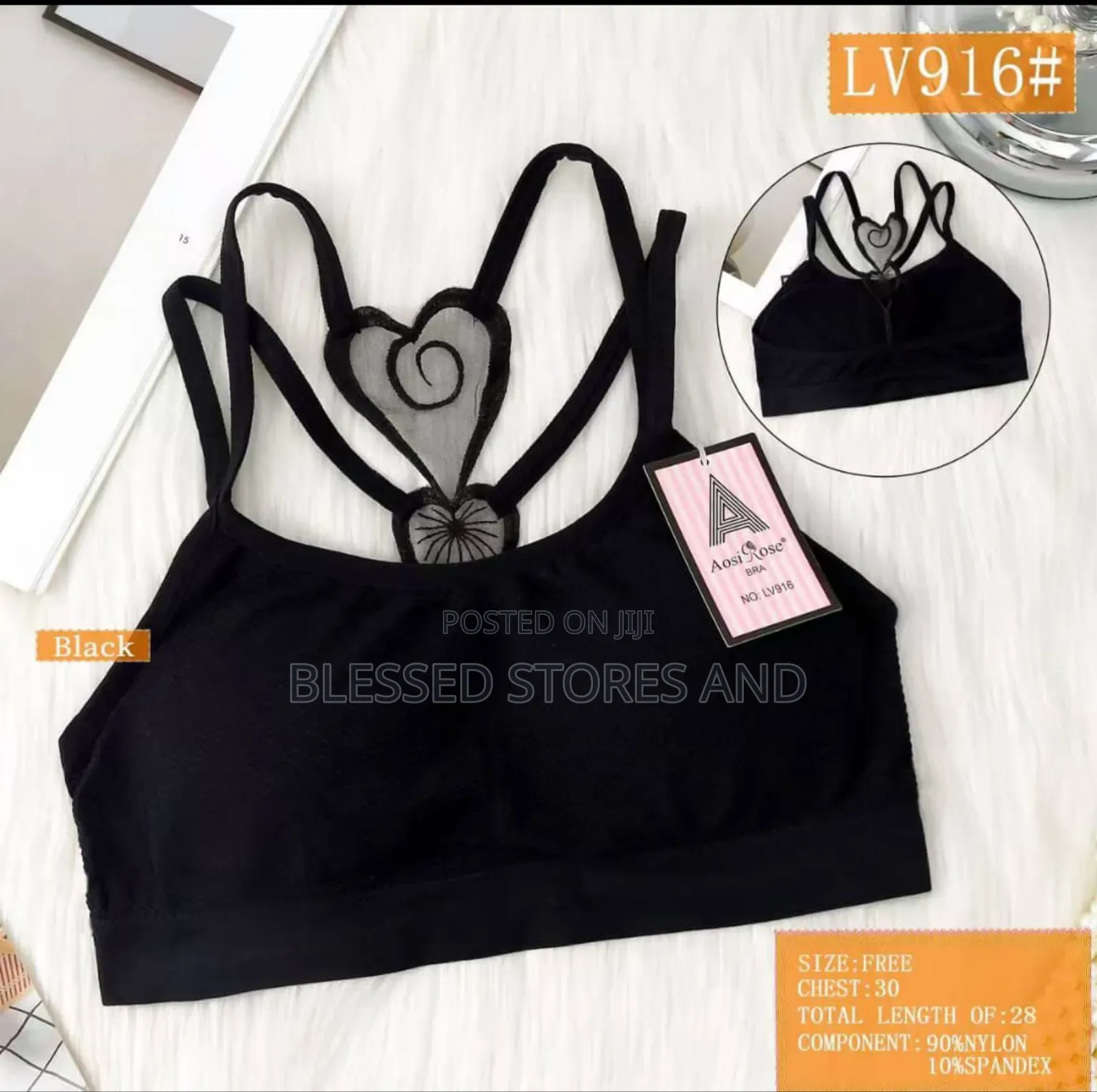 3pc Bob Tube (Bras)