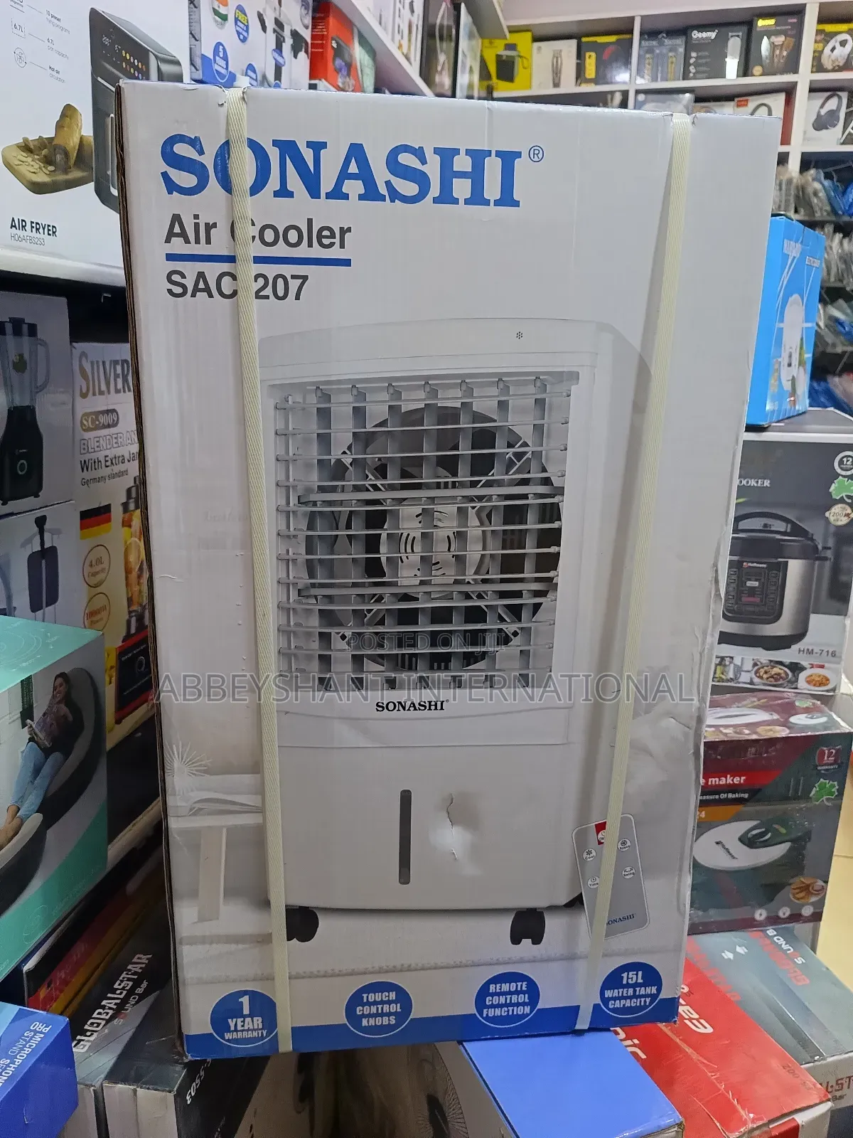 15l Air Cooler Touch Control Knob/Sonashi Air Cooler