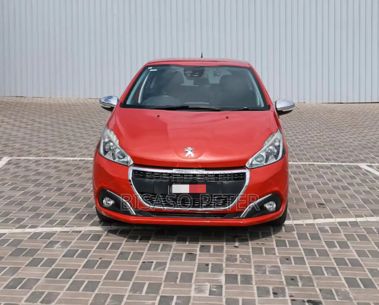 Peugeot 208 2016 Burgundy