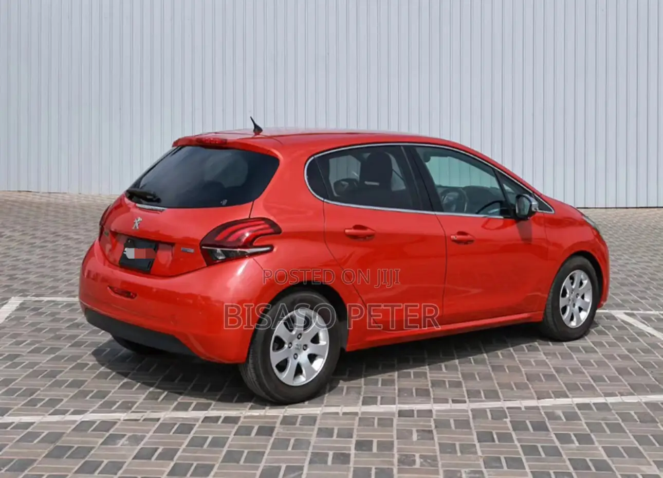 Peugeot 208 2016 Burgundy