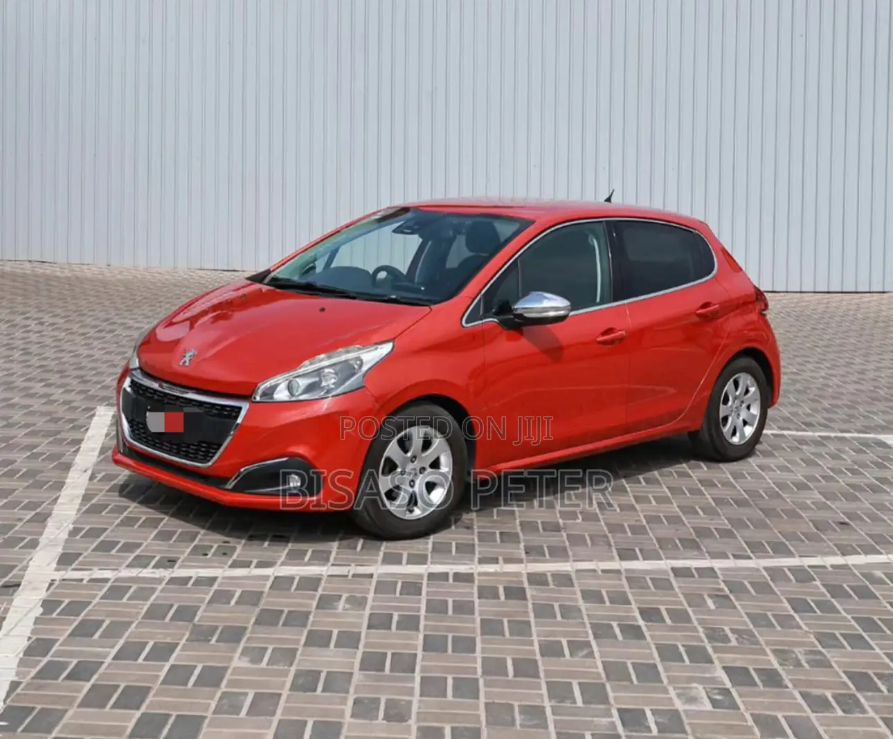 Peugeot 208 2016 Burgundy