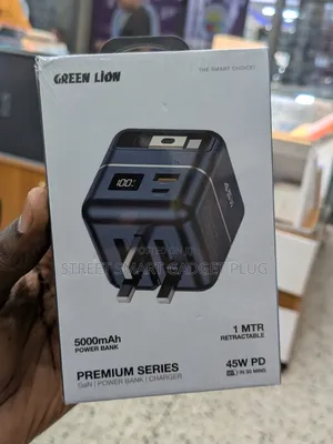 Greenlion 2in1 Premium Gan Adapter 45watts
