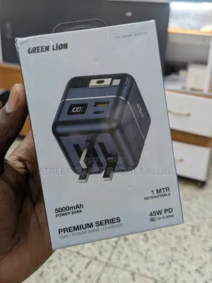 Greenlion 2in1 Premium Gan Adapter 45watts