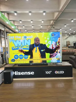 20% Discount Sales on Hisense 100inches Qled4k Vidaa Smart Tv