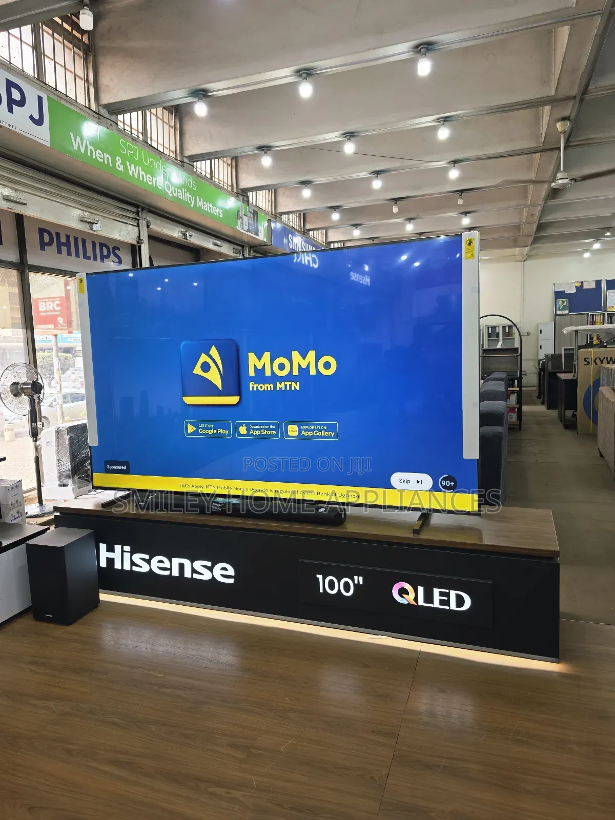 20% Discount Sales on Hisense 100inches Qled4k Vidaa Smart Tv