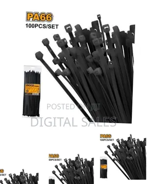 Ingco Hctb30048 - Cable Ties - Black##