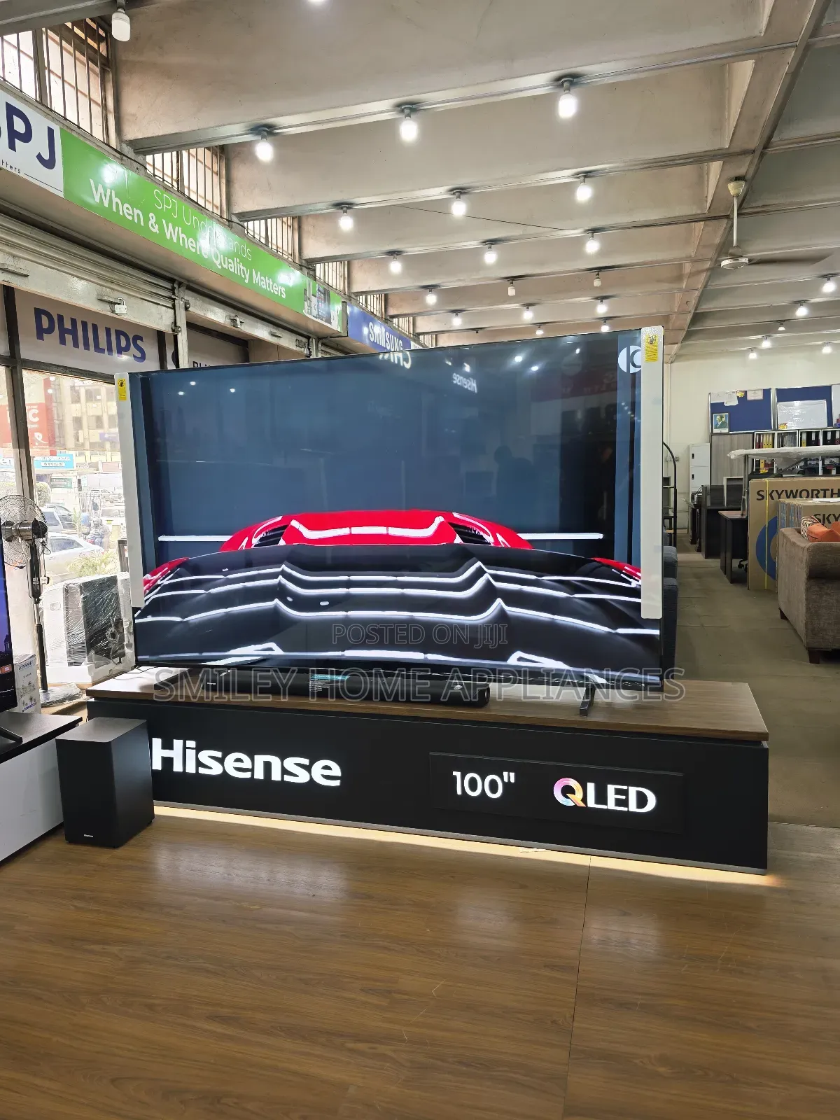 Brand New 20% Discount Price Reduction on Hisense 100inches Qled- Tv