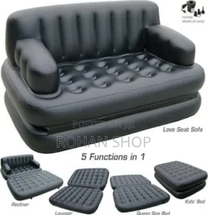 5 in 1 Multi Functional Bed and Double Seater Chair