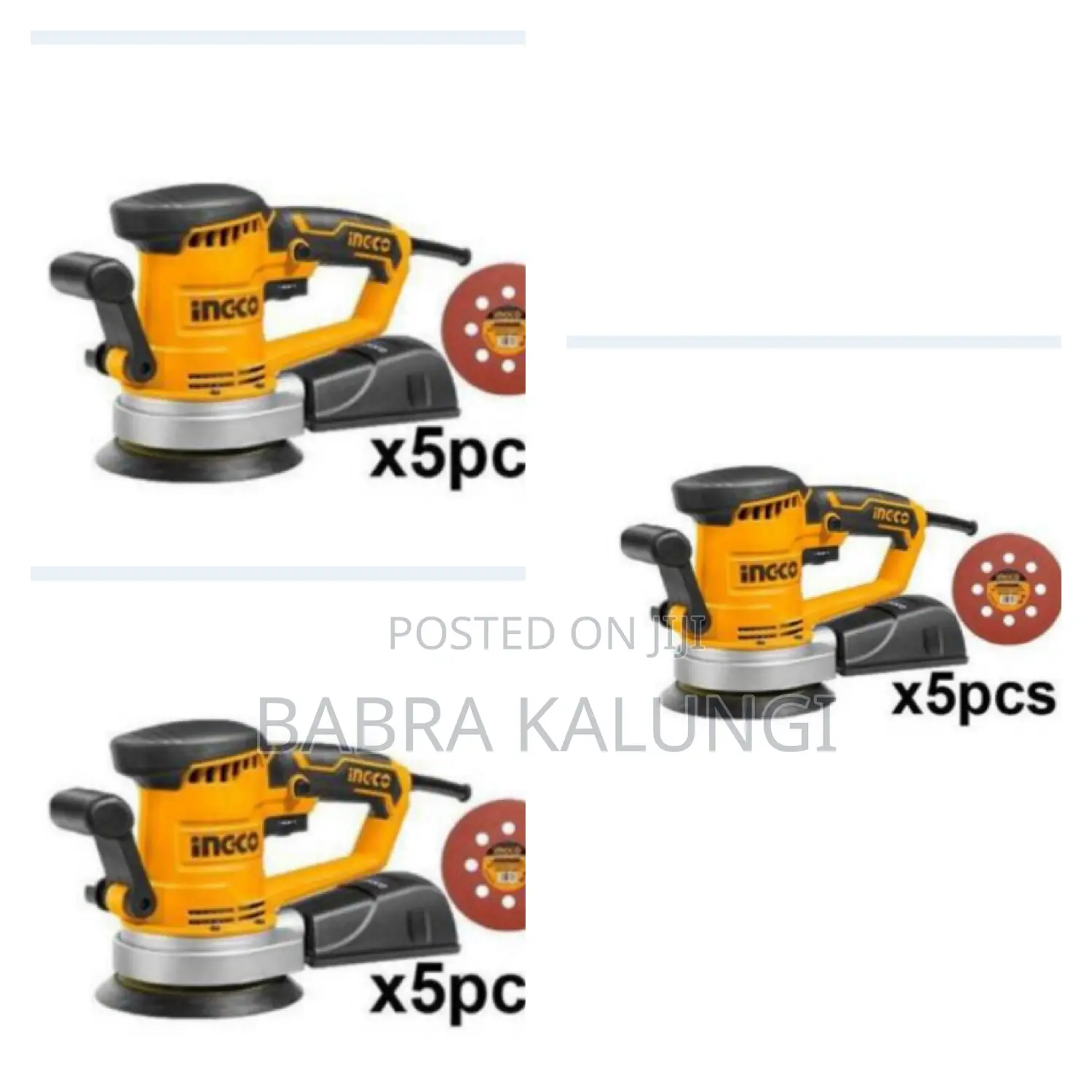 Ingco Rotary Sander Voltage:220-240v~50/60hz