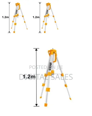 Ingco Hllt01152 - Tripods for Laser Levels - Orange##