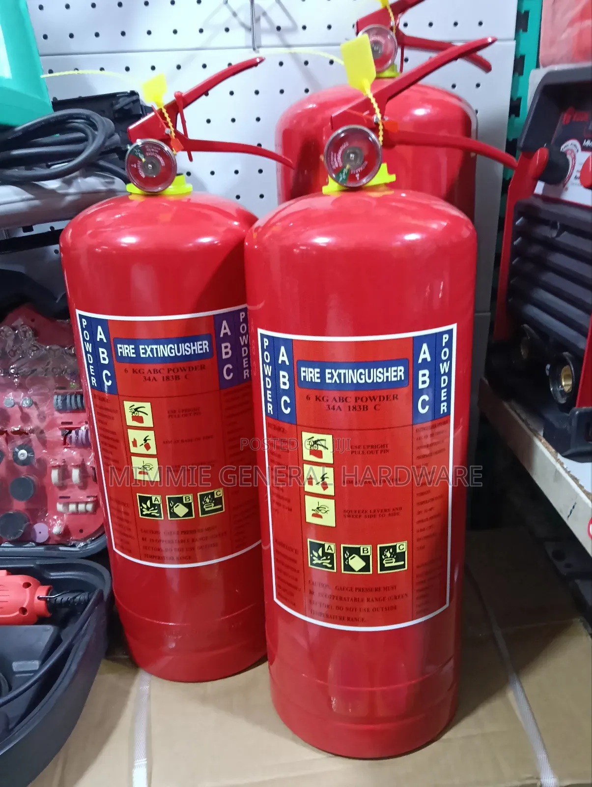 Fire Extinguishers Abc Powder 6kgs