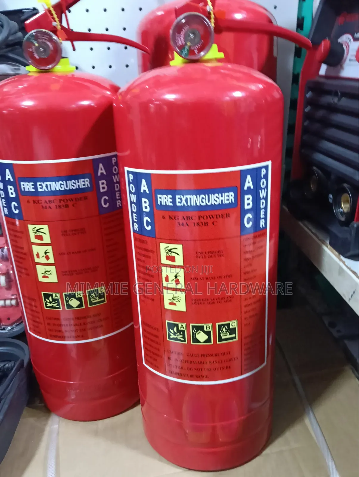 Fire Extinguishers Abc Powder 6kgs