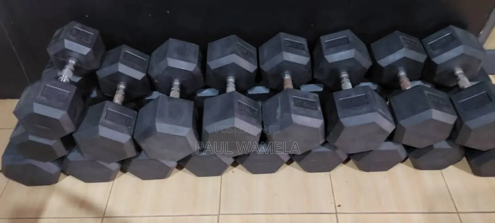 Kettle Bell, Resistance Band, Barbell, Trampoline