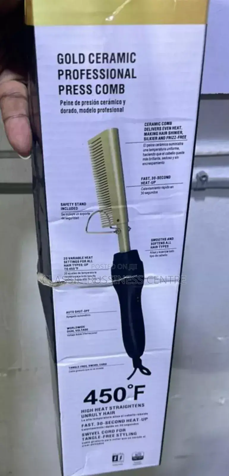 High Heat Press Comb