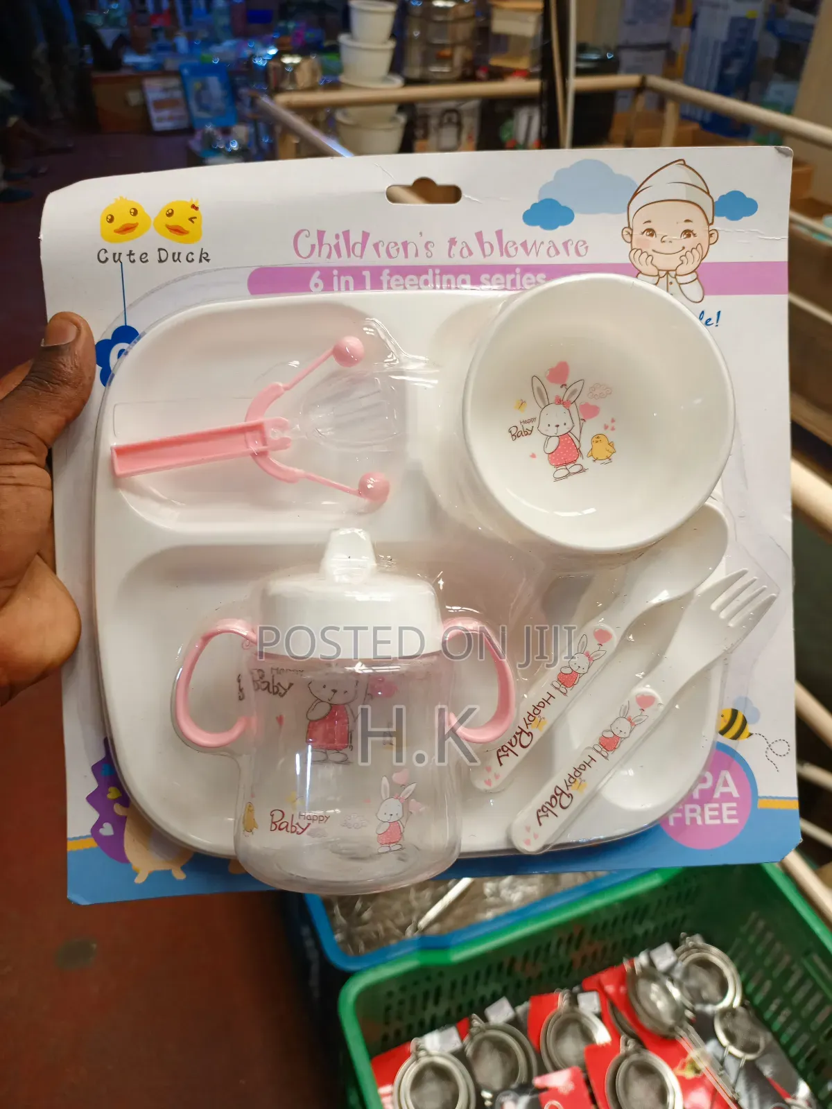 Children's Tableware 6 in 1 Feeding Series