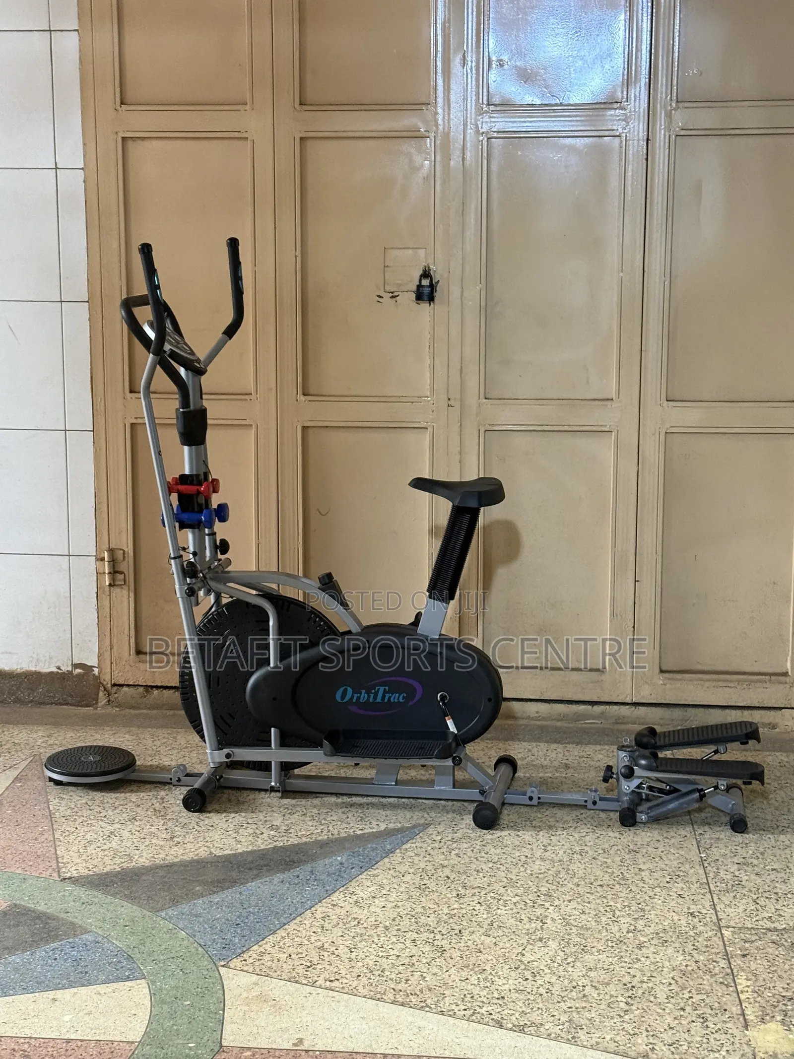 Crosstrainer Bike With Mini Stepper
