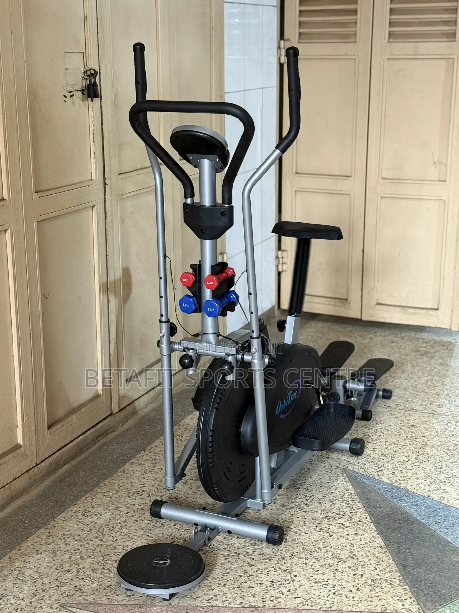 Crosstrainer Bike With Mini Stepper