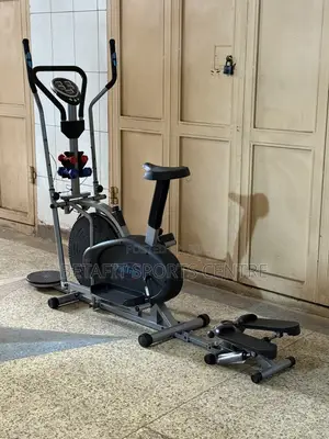 Crosstrainer Bike With Mini Stepper