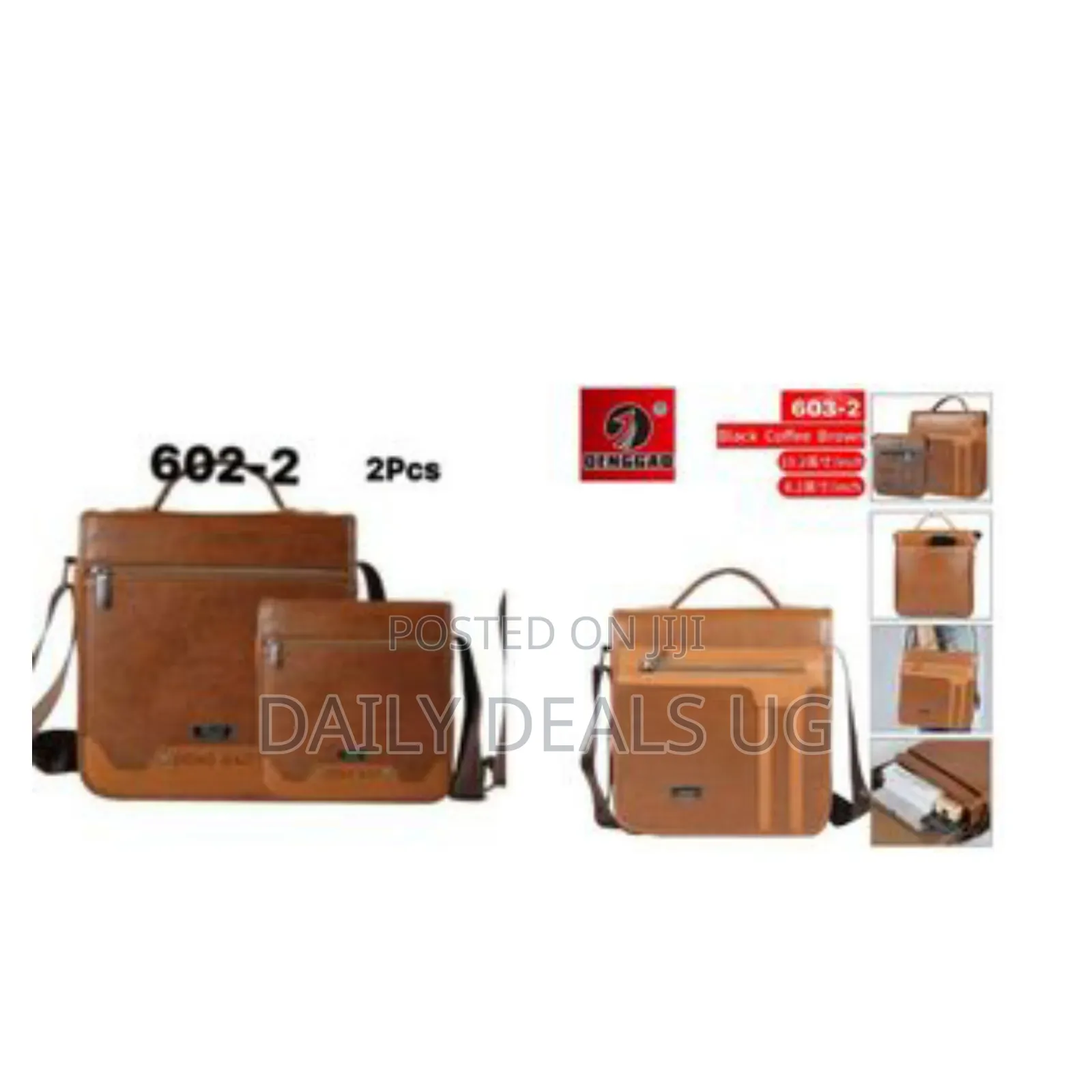 Deng Gao 2piece Hand Shoulder Bags Side Crossbody Bags -Multicolour