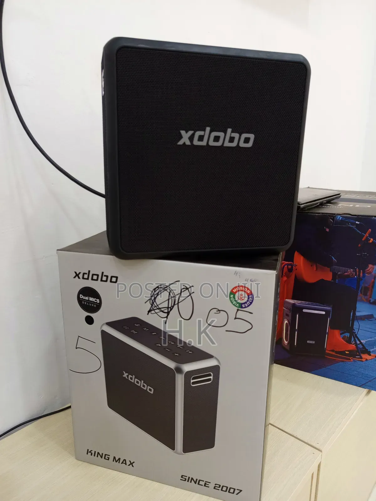Xdobo Tuner Portable Bluetooth Karaoke Speaker System