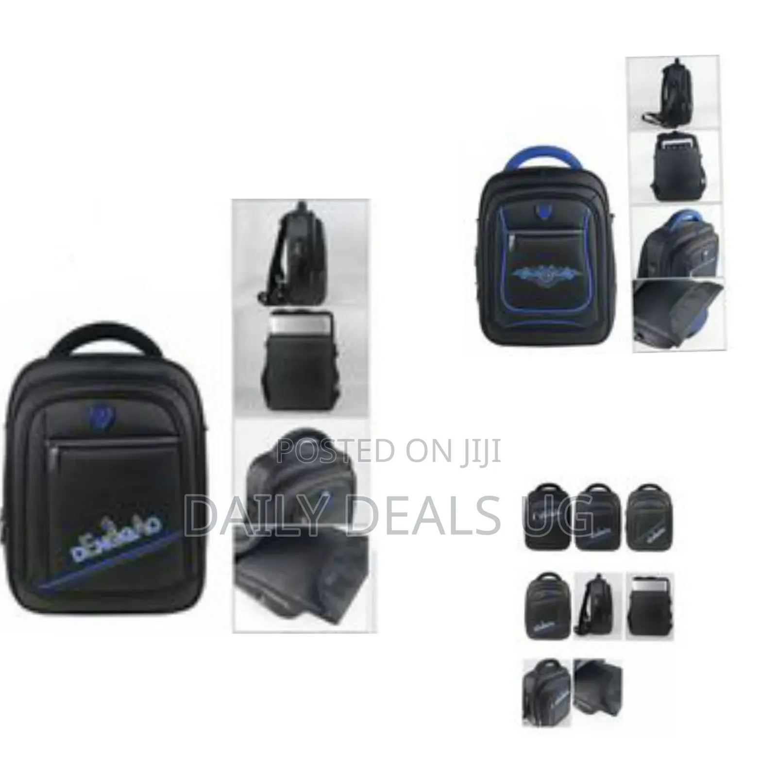 Anti Theft Travel Laptop Student Bookbag Backpack Bag 16inch -Black