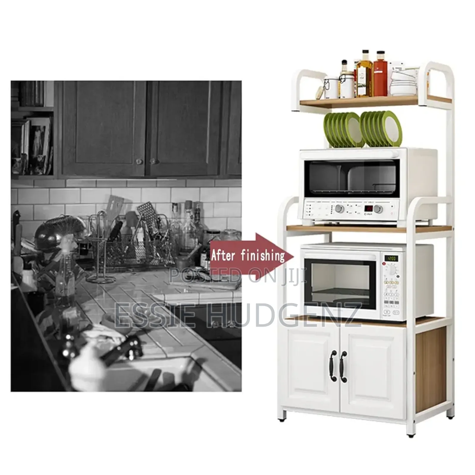 Kitchen Organizer Rack,Free Standing